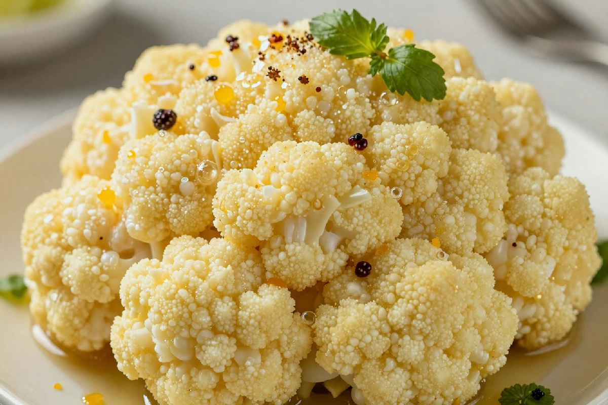 Mai più piatti banali: la bavarese di cavolfiore che conquista la tavola!