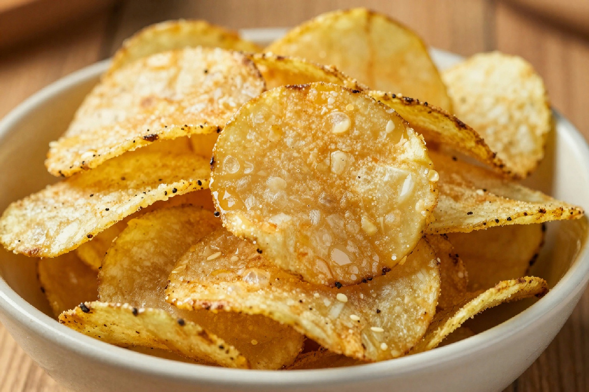 Patatine chips fatte in casa: il segreto per averle croccanti come quelle in confezione
