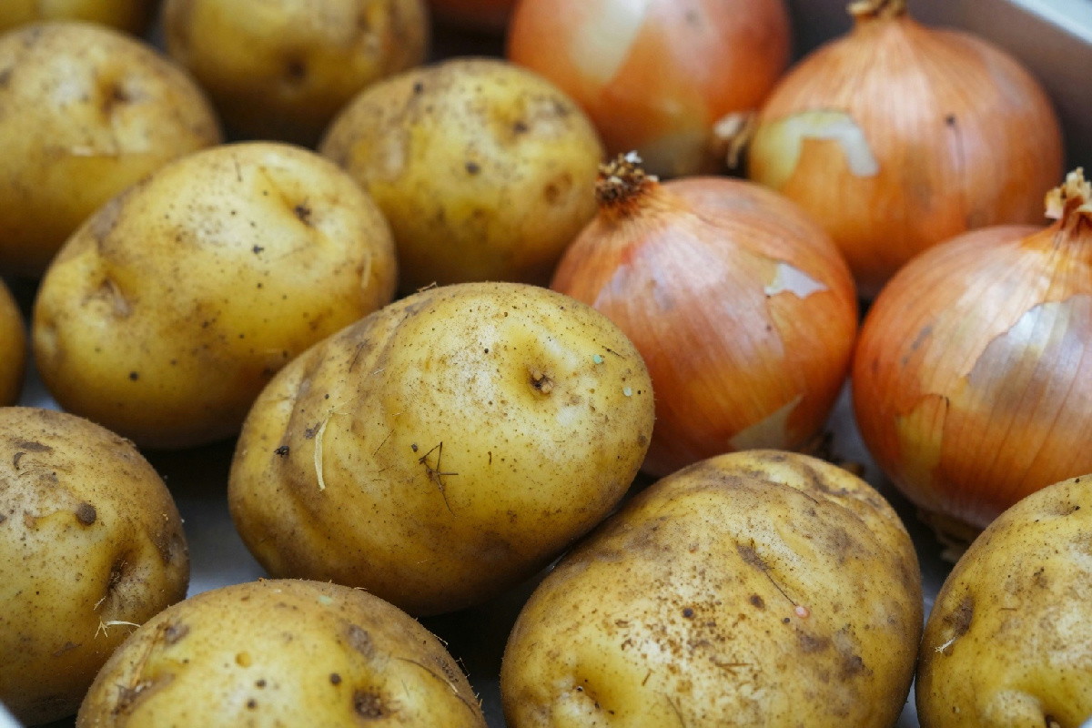 Se pensi che patate e cipolle possano convivere nel tuo deposito, rivedi tutto: ecco perché non dovrebbero mai stare insieme