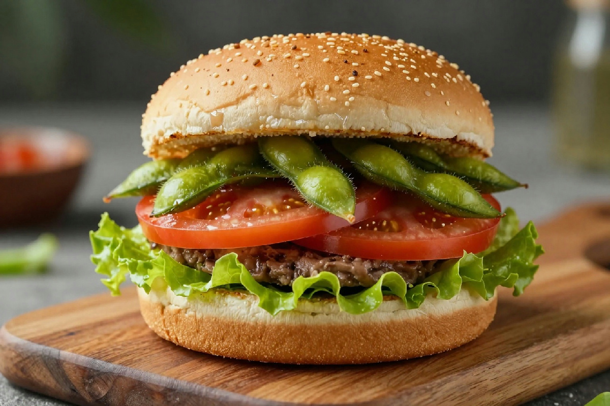 Burger di edamame: stanco dei soliti hamburger? Ecco una ricetta che rivoluzionerà i tuoi pranzi!
